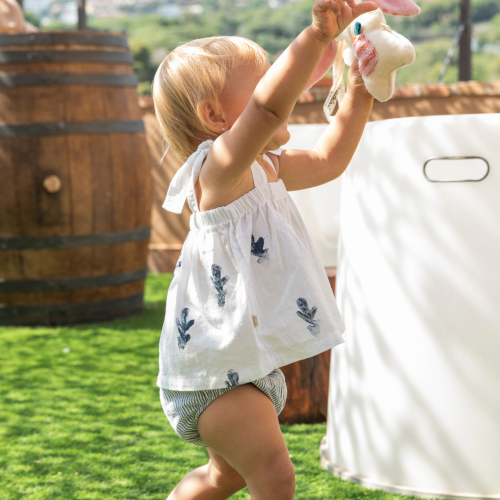 Culotte à rayures pour fille