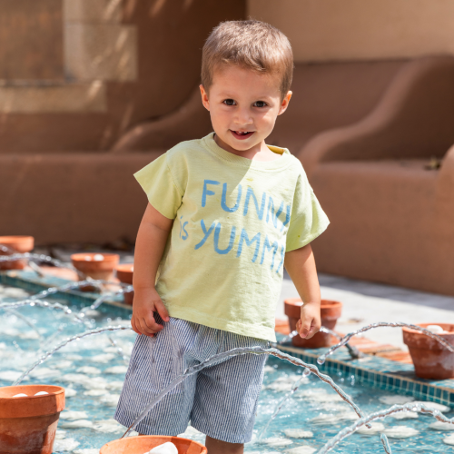 Camiseta lima para bebe