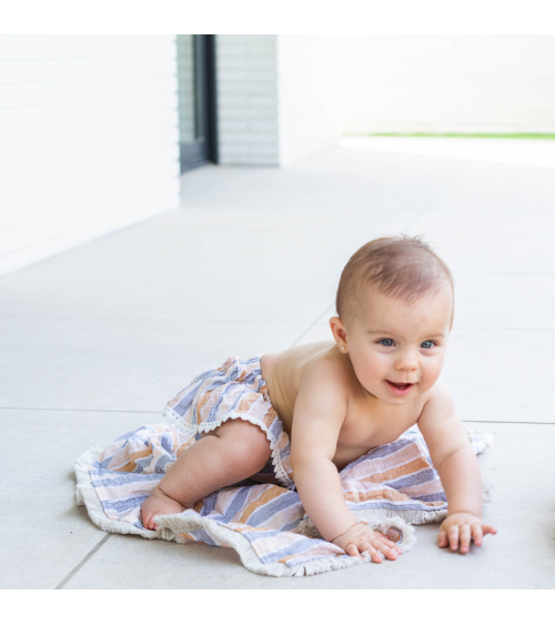 bloomer ruffle stripes