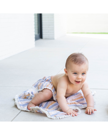 bloomer ruffle stripes