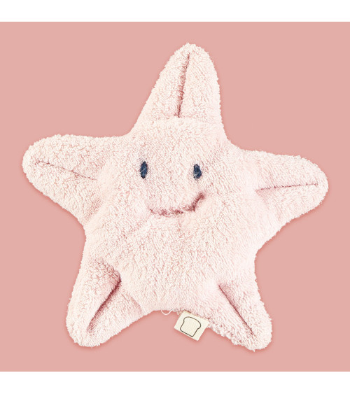 Peluche estrella de mar rosa