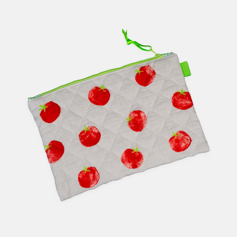 Toilet bag tomatoes