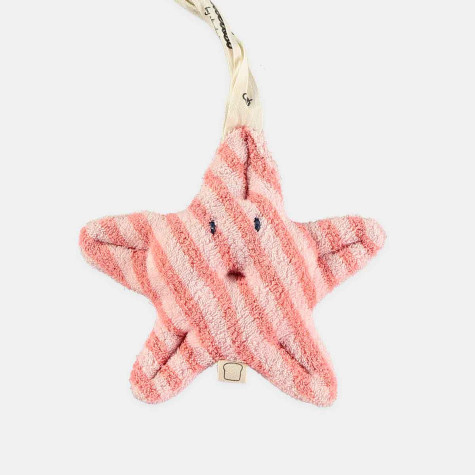 Starfish plush with stripes