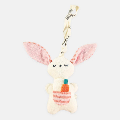 Bébé lapin en peluche