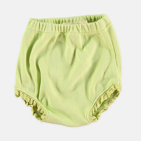 Lime baby diaper cover panty