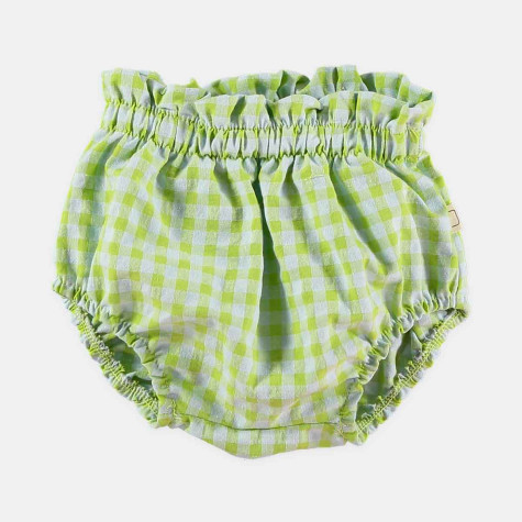 Bloomer con cuadros vichy para bebe