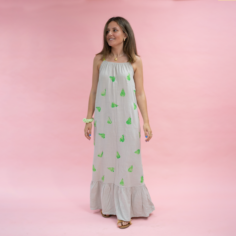 Women's long pear dress