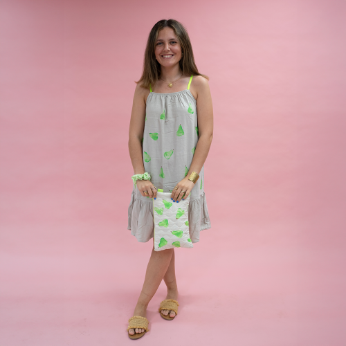 Women's short dress pears