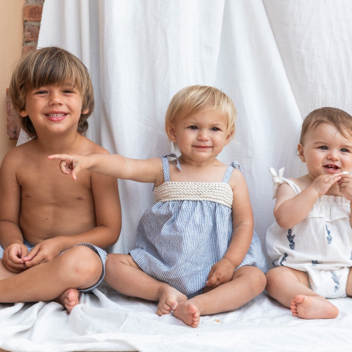 Body pour bébé en forme d'algue