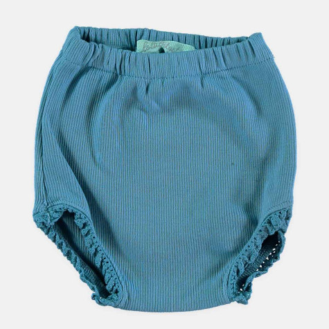 Culotte fille turquoise