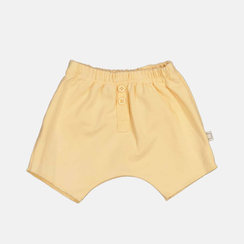 short jaune peluche