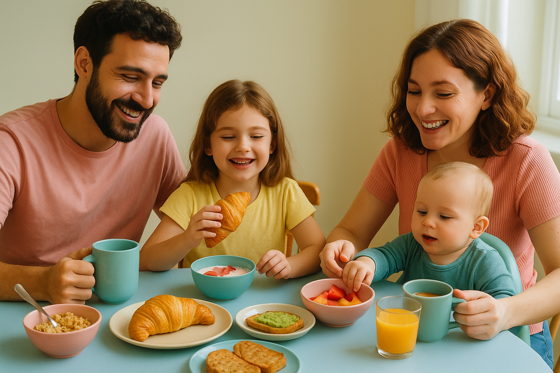 El placer de desayunar en familia: ideas fáciles y momentos para recordar