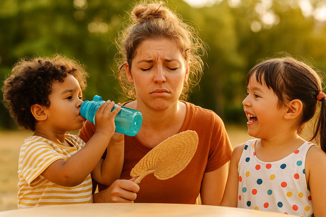 Verano con peques y 40 grados: guía de supervivencia para madres y padres