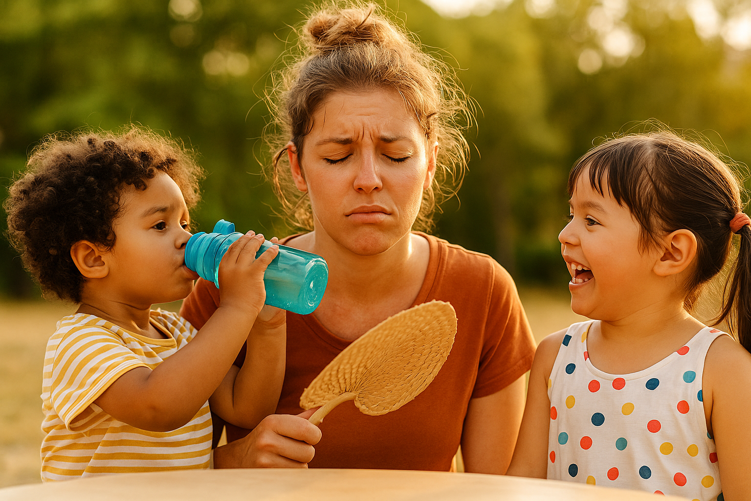 Verano con peques y 40 grados: guía de supervivencia para madres y padres