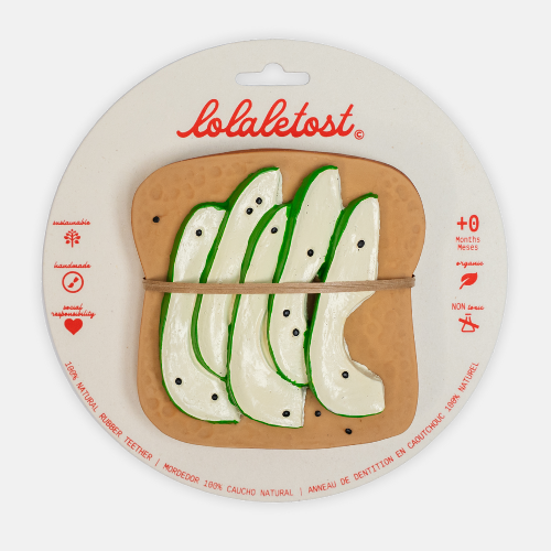 TOSTADA AGUACATE MORDEDOR BEBÉ