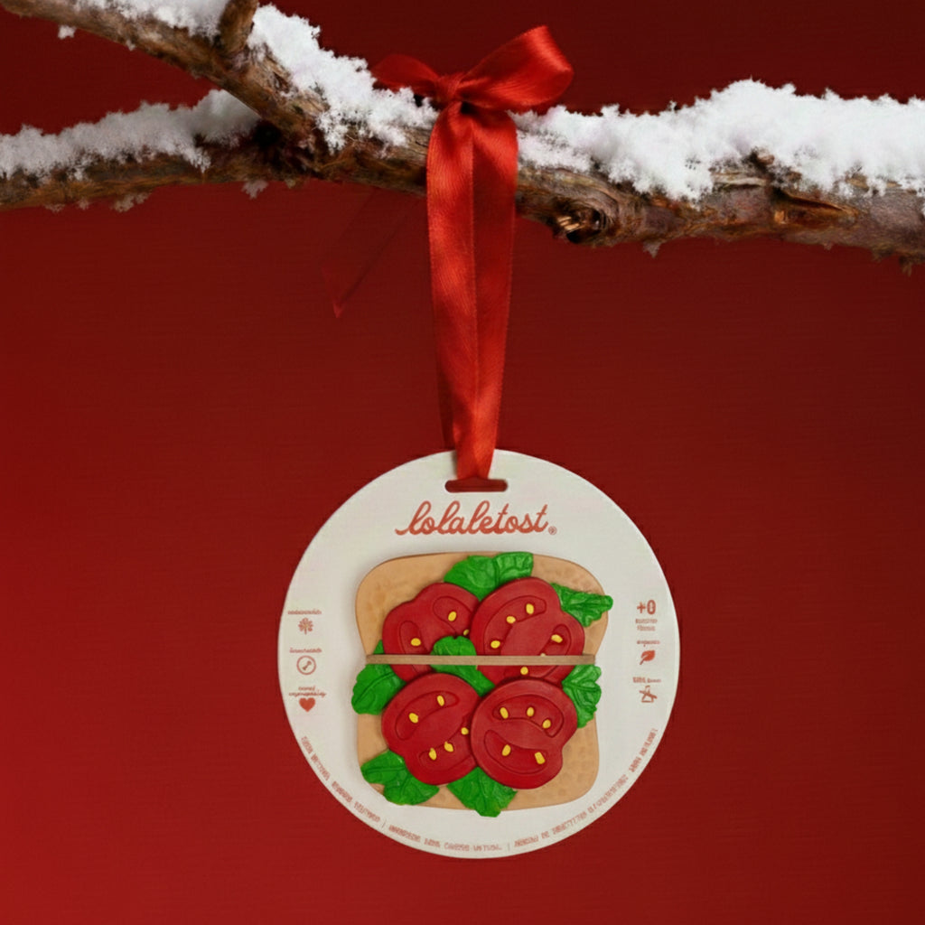 Mordedor bebé Tostada Tomate