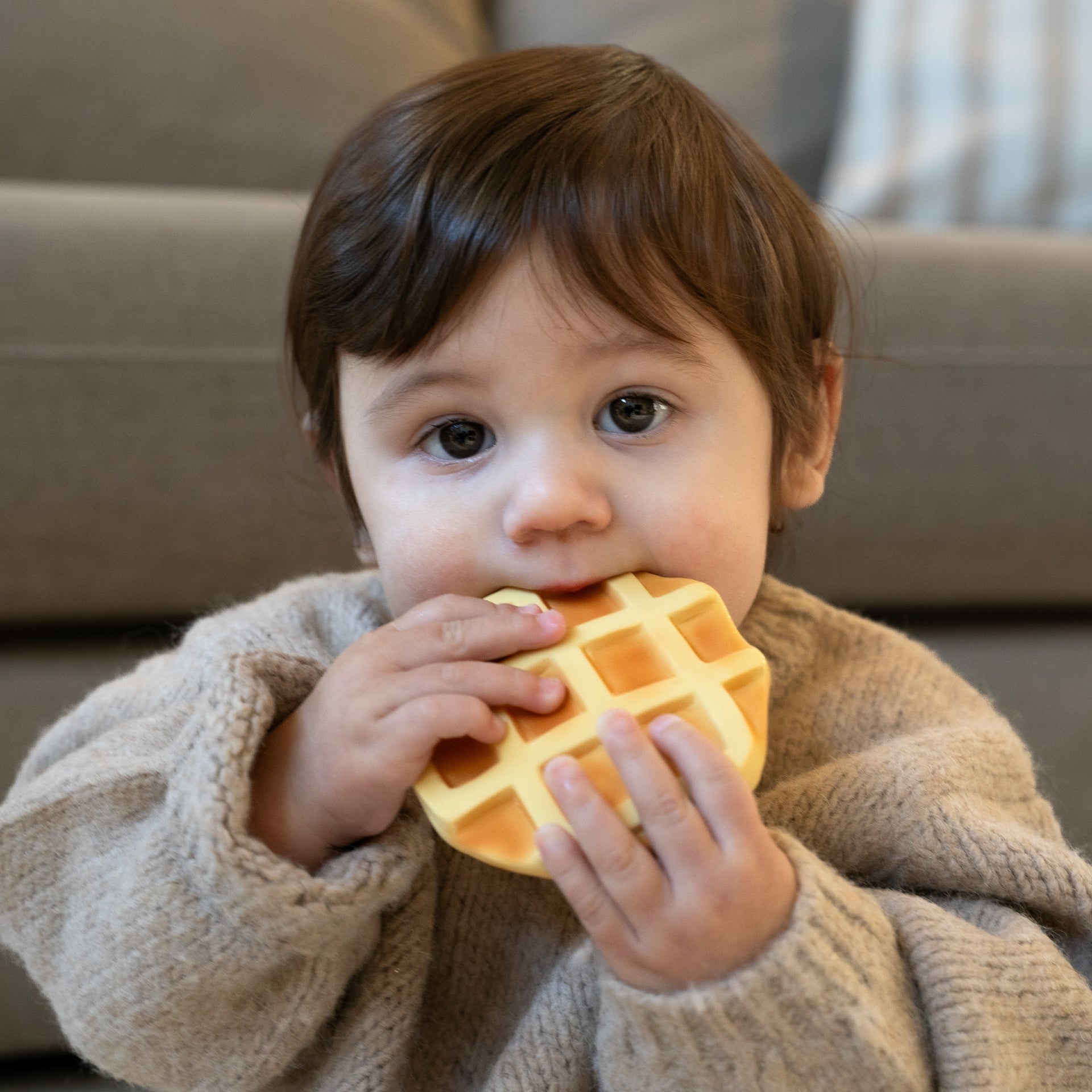 RAFA LE GAUFRE ANNEAU DE DENTITION BÉBÉ